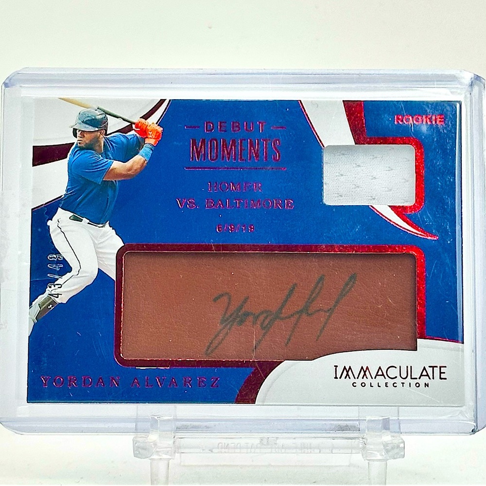 ⭐️SOLD ⭐️
Panini Immaculate Rookie Debut Moments Yordan Alvarez DM-YA ⭐️SOLD ⭐️ - Picture 1 of 2